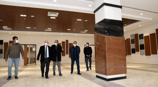 BAŞKAN SELVİTOPU KİBAR'I DENETLEDİ