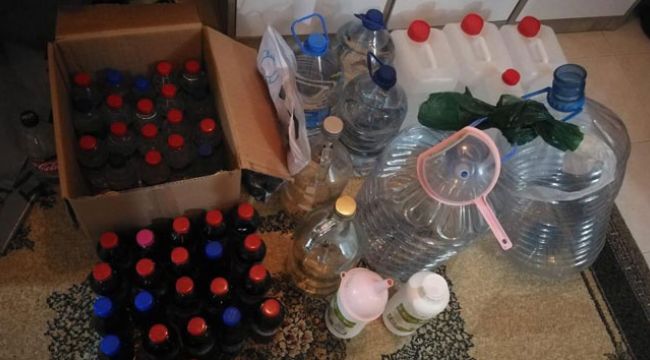 Başkent'te yılbaşı öncesi sahte alkol operasyonu