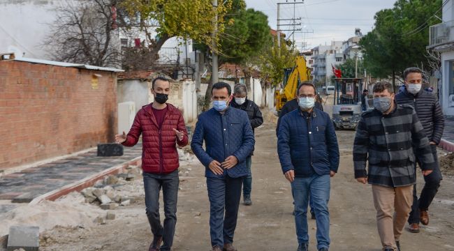 BERGAMA KONFORLU ASFALT YOLLARA KAVUŞUYOR