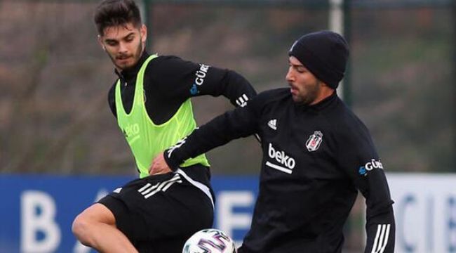 Beşiktaş'ta Gökhan Töre ve Ljajic salonda çalıştı