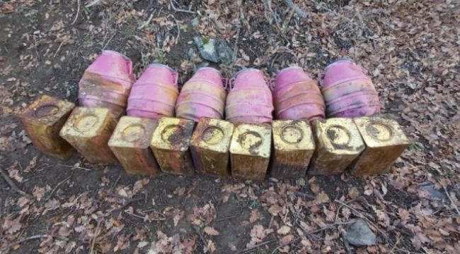 Bitlis'te 630 kilo amonyum nitrat ele geçirildi