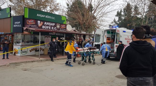 BÜFEYE SİLAHLI SALDIRI