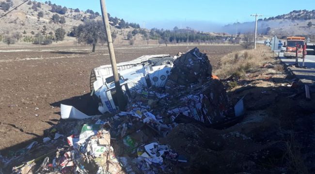 Burdur'da zincirleme kaza