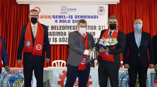 Çeşme’de Toplu İş Sözleşmesi sevinci