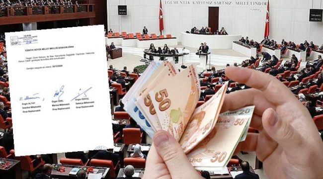 CHP’den asgari ücret için kanun teklifi