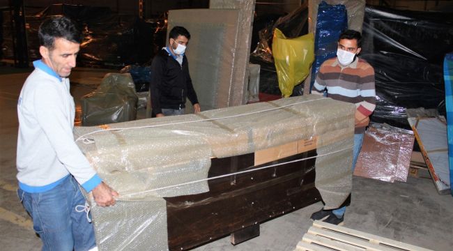 DEPREMZEDELERE ÜCRETSİZ EŞYA DEPOLAMA HİZMETİ