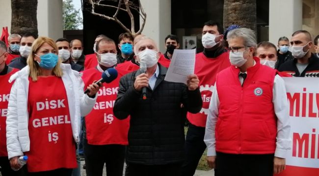 DİSK EYLEMİ SONRASI COVİD ŞOKU