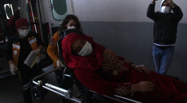 Eşini hem darp etti hem de bıçakladı!