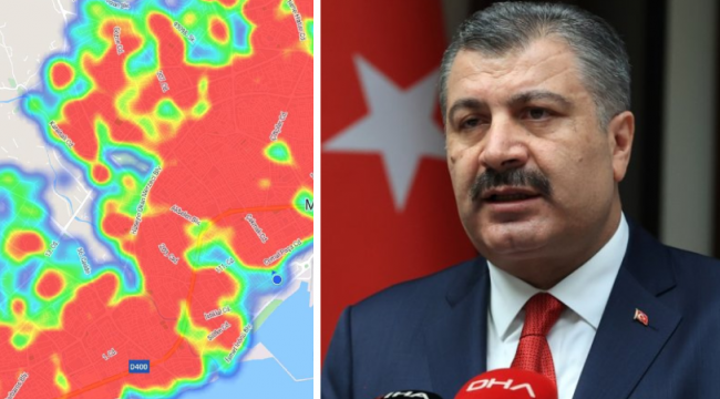 Fahrettin Koca'nın dikkat çektiği kentte 'kırmızı alarm'