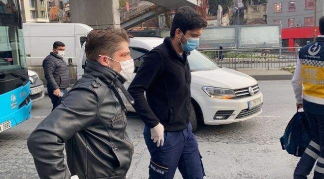 Halk otobüsüyle minibüs çarpıştı