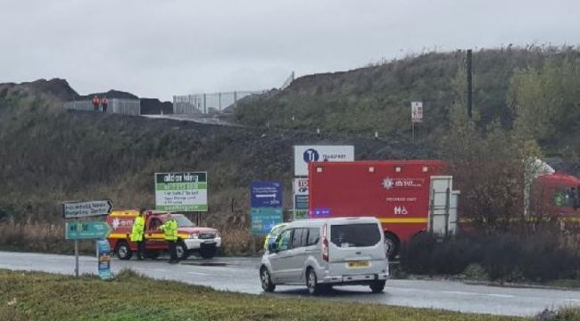 İngiltere'de Avonmouth bölgesinde patlama