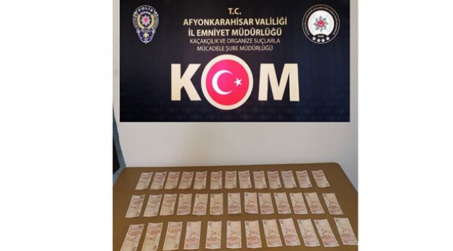 İnternetten satışa çıkan cep telefonunu sahte parayla satın aldı