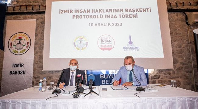İZMİR İNSAN HAKLARININ BAŞKENTİ OLACAK