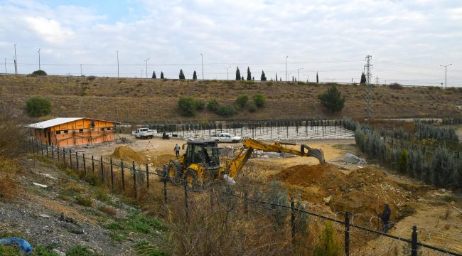 Karabağlar’ın fidanlığı hızla tamamlanıyor