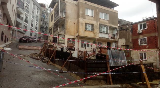 KAYMA RİSKİ BULUNAN BİNAYA TAHLİYE