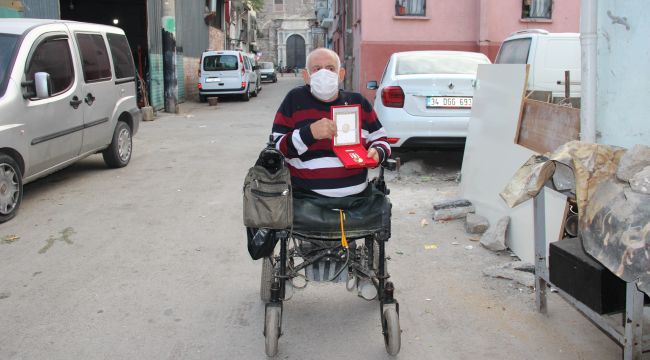 Kıbrıs gazisi destek bekliyor