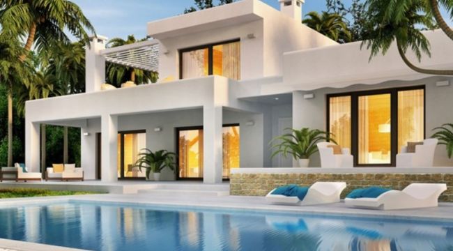 Kiralık villalarda DJ'li dansözlü yılbaşı hazırlığı