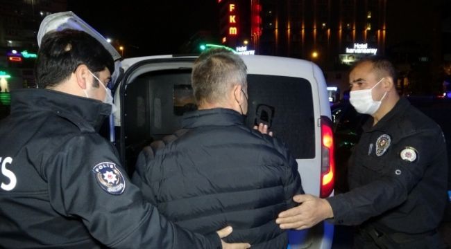 Kısıtlamada alkollü yakalanan sürücüden şaşırtan yanıt