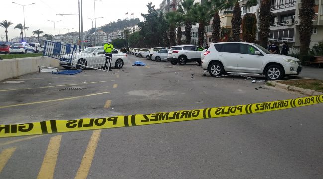 KONTROLDEN ÇIKAN OTOMOBİL DEHŞET SAÇTI