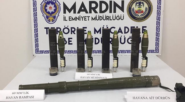 Mardin'de havan rampası ele geçirildi