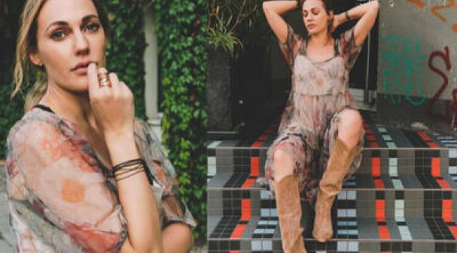 Meryem Uzerli'den hamilelik pozu