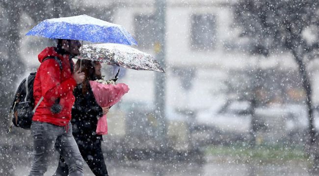 Meteoroloji'den kar ve yağmur uyarısı