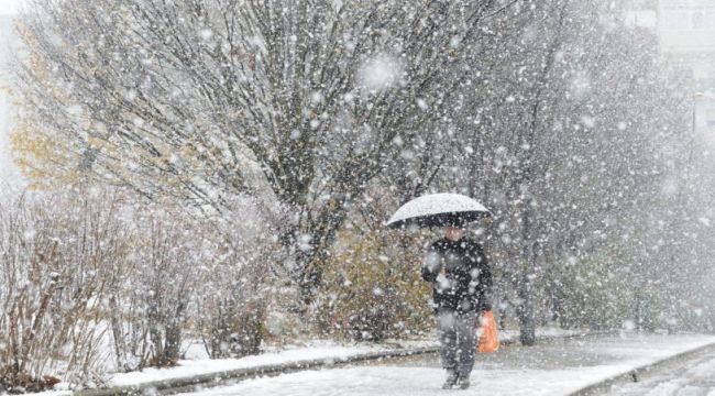 Meteoroloji'den kuvvetli sağanak ve kar yağışı uyarısı