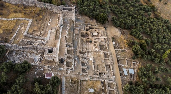 Metropolis Antik Kentinde 4 sarnıç bulundu