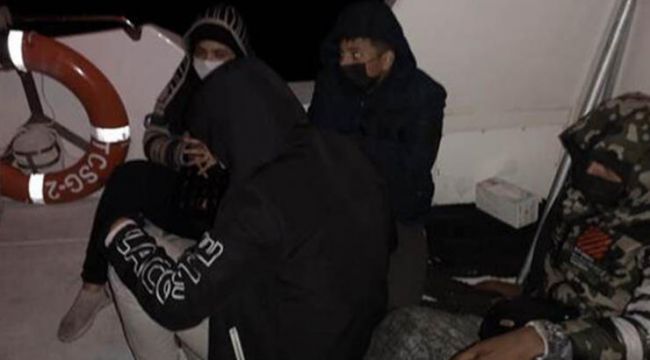 Muğla açıklarında 4 sığınmacı kurtarıldı