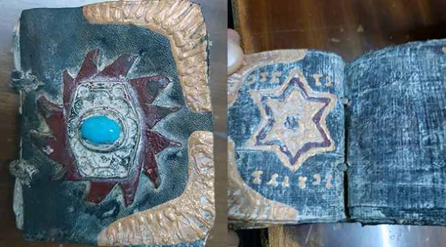 Muğla'da bin yıllık altın varaklı Tevrat ele geçirildi