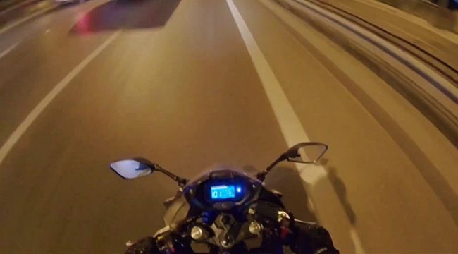 Ölümüne kısıtlama yolculuğu kamerada