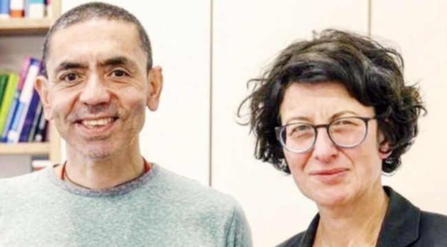 Özlem Türeci ve Uğur Şahin yılın kişisi