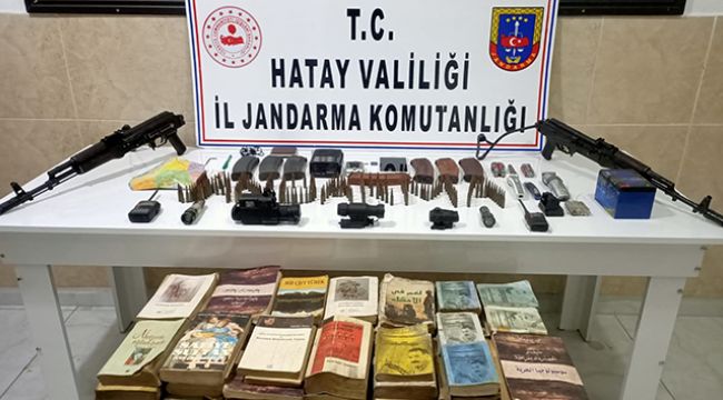 PKK'ya ait silah ve mühimmat bulundu