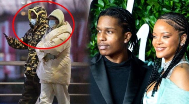 Rihanna ile ASAP Rocky'den yan yana ilk fotoğraf