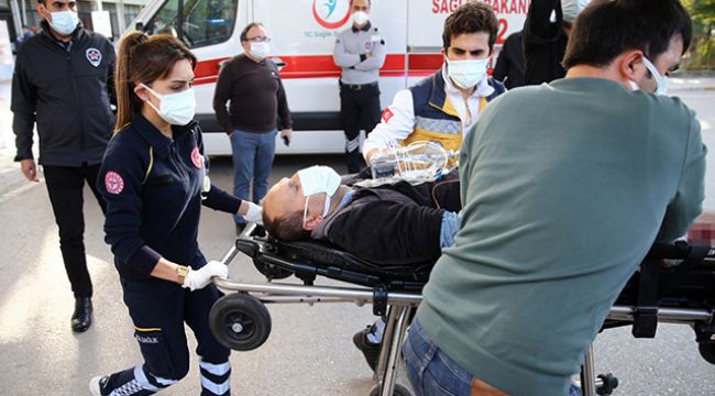 Sağlık çalışanı para vermediği için bıçaklandı