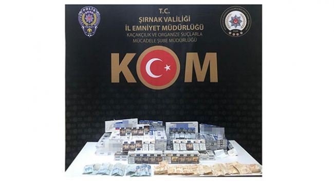 Şırnak'ta 2 kilo altın ve tarihi eser ele geçirildi