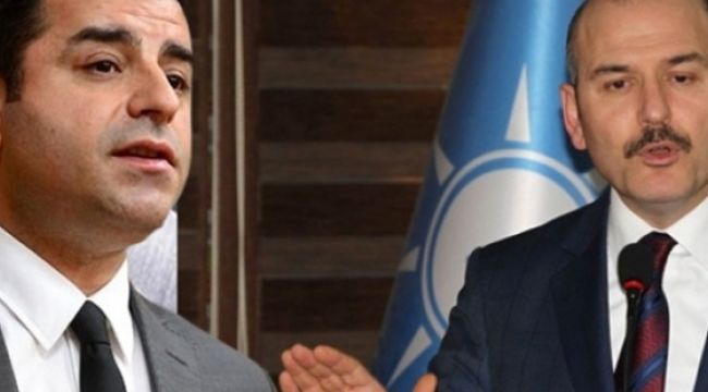 Süleyman Soylu'dan Selahattin Demirtaş açıklaması