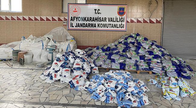 Taklitçilere jandarma baskını
