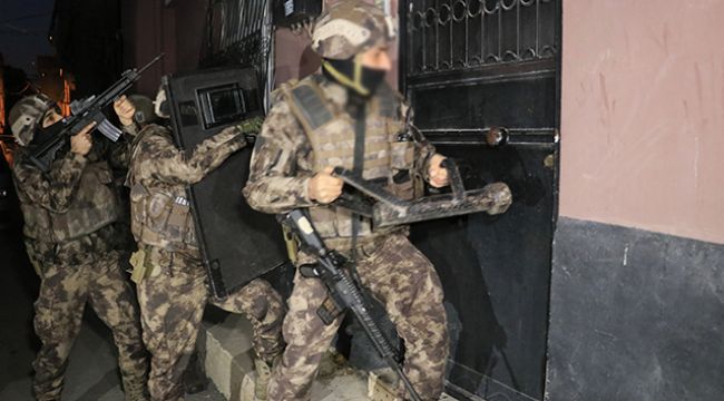 Torbacılara şafak operasyonu