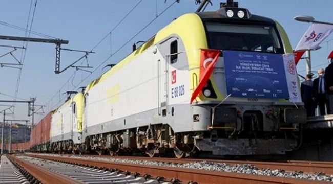 Türkiye'nin ilk ihracat treni Çin'de!