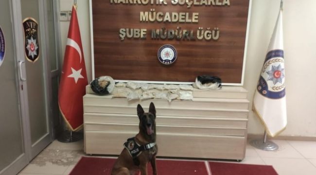 Van'da 9 kilo 500 gram eroin ele geçirildi