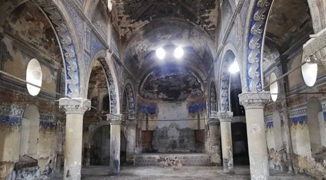 2 asırlık tarihi Ermeni Kilisesi restorasyon bekliyor