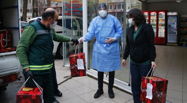 2020'NİN KAHRAMANLARINA YILBAŞI SÜRPRİZİ