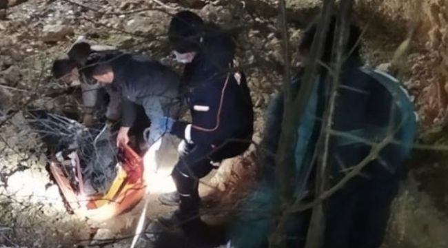 40 metrelik uçurumdan düşen çoban hayatını kaybetti