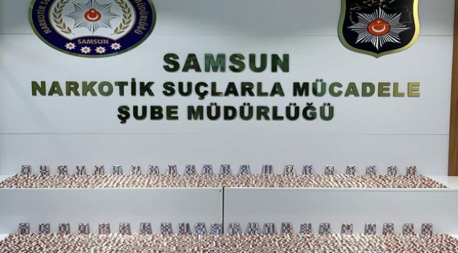 6 bin 892 adet uyuşturucu hap ele geçirildi