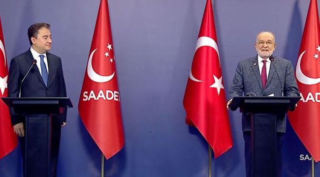 Ali Babacan ve Temel Karamollaoğlu'ndan ortak açıklama