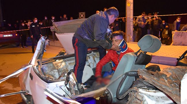 Antalya'da feci kaza