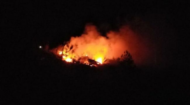 Aynı bölgede 7'nci kez orman yangını