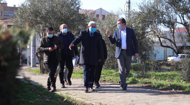 BERGAMA'DA ZEYTİNPARK İÇİN DÜĞMEYE BASILDI