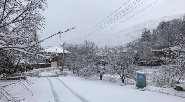 BOZDAĞ'DA KAR SEVİNCİ